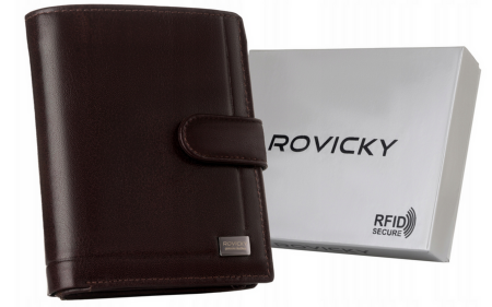 Portofel barbati din piele naturala Rovicky PTR-PC-105L-BAR-9656 BR [11]