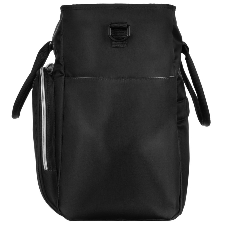 Geantă de călătorie neagră, practică, din poliester, cu suport pentru valiză - Peterson PTR-PTN 24462-3902 BLACK [5]