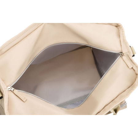 Geantă de călătorie practică din poliester bej cu suport pentru valiză - Peterson PTR-PTN 24462-3919 BEIGE [10]