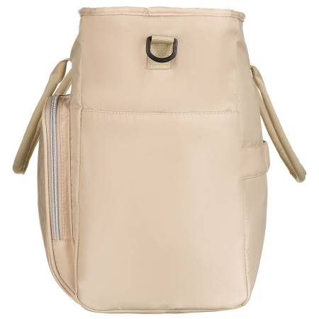 Geantă de călătorie practică din poliester bej cu suport pentru valiză - Peterson PTR-PTN 24462-3919 BEIGE [5]