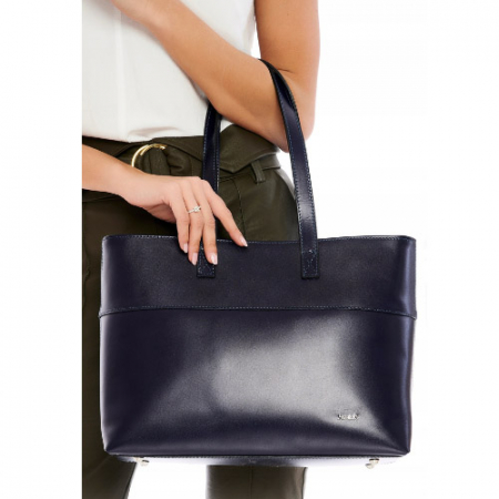 Oferte - Geanta de dama eleganta din piele naturala - Rovicky TWR-63 GRA