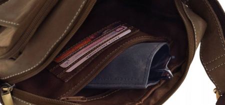 Geanta de umar pentru barbati din piele naturala Always Wild PTR-251L-MH-3237 [8]