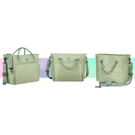 Geantă de voiaj din poliester verde - Peterson PTR-PTN 24462-3926 GREEN [2]