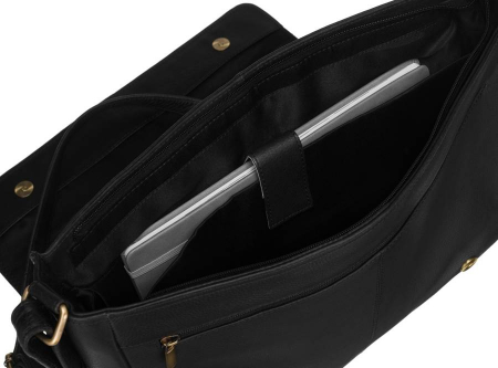 Geantă încăpătoare din piele pentru un laptop de 15 inchi - Peterson PTR-PTN 1725-NDM-8077 BL [4]