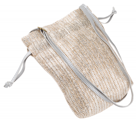 Geantă mică, de paie, cu o curea lungă, perfectă pentru vară - Cavaldi PTR-BAG-LB-02 [1]