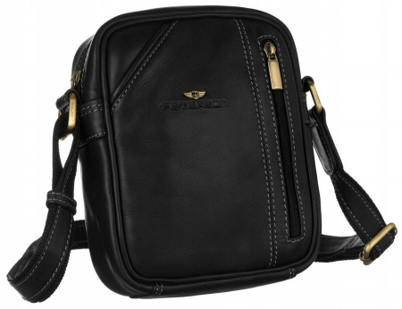 Oferte Speciale - Geanta pentru barbati de umar din piele naturala Peterson PTR-PTN TB-8023-COM-4924