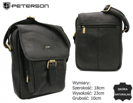 Geanta pentru barbati din piele naturala Peterson PTR-PTN-372-NDM-2678 [9]