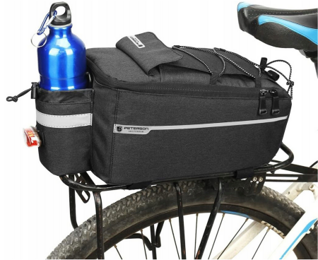  Dyskretne saszetki - Geanta spațioasă pentru bicicletă - Peterson PTR-PTN ML07-300D