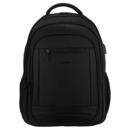 Oferte Speciale - Ghiozdan școlar moale pentru copii, din poliester, de culoare neagră, cu bretele reglabile - Peterson PTN BHX-02-9778