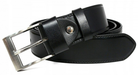  Paski - Curea barbati din piele naturala Rovicky PTR-PRS-08-BGE BL