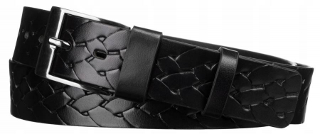 Curea barbati din piele naturala Peterson PTR-PTN PRS-04-G-115-BL [2]