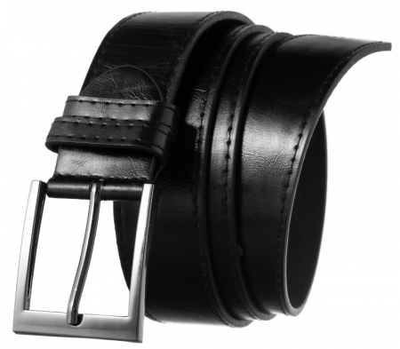 Accesorii Barbati - Curea din piele naturala Cavaldi PTR-BOM-PS1 BL