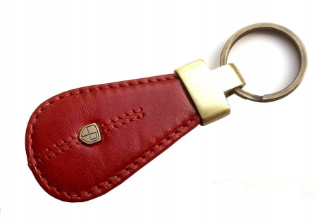  Breloczki - Breloc piele PETERSON PTN BR-02-RE