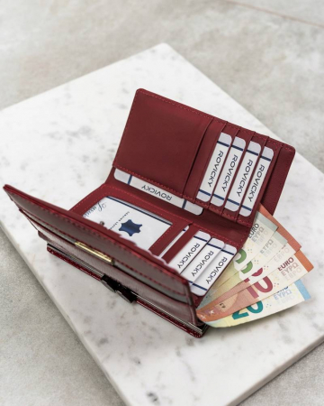 Portofel dama din piele naturala Cavaldi H23-2-SH9-6086 RE [7]