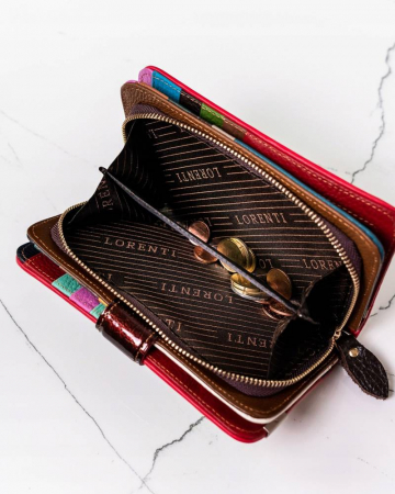 Leather wallet RFID LORENTI 86302 [7]