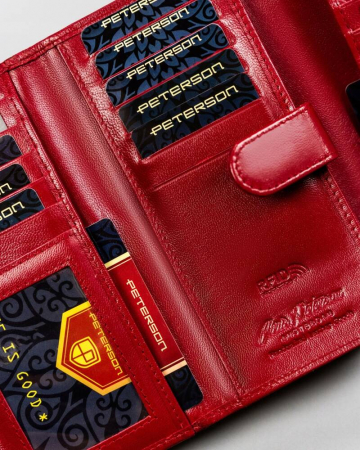 Portofel dama din piele naturala Peterson PTR-PTN BD-11-GCL-2350 M [8]