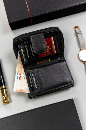 Portofel dama din piele naturala Peterson PTR-PTN RD-41-GCL-2367 B [6]