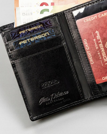 Portofel dama din piele naturala Peterson PTR-PTN RD-41-GCL-2367 B [8]