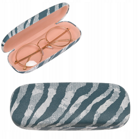 Import - Husa eleganta pentru ochelari cu motiv zebra - 4U Cavaldi PTR-R-1431-3