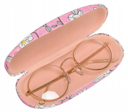 Husa eleganta pentru ochelari din piele ecologica cu model floral - 4U Cavaldi PTR-W-1428-3-BL [4]