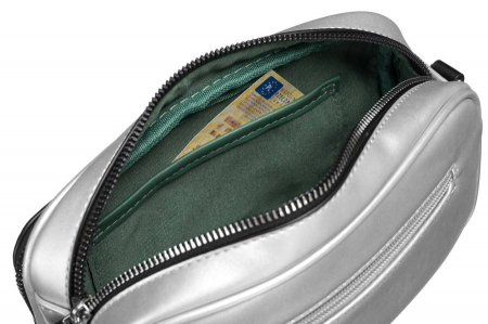 Geantă de damă din piele ecologică cu o curea largă - David Jones PTR-6513-1A SI [5]