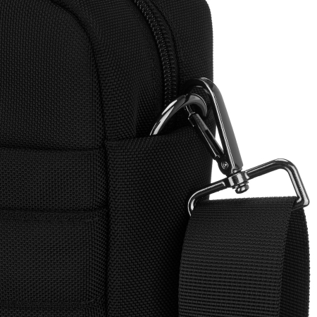 Geantă de laptop pentru bărbați, confecționată din cordura neagră rezistentă, cu fermoar - Peterson PTR-PTN-73226-2218 BLACK [9]