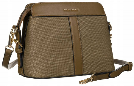  Torebki - Geanta dama — David Jones PTR-6812-2 OLIVE GR