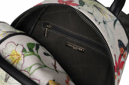 Rucsac urban de dama cu model floral - David Jones PTR-6940-4 [3]
