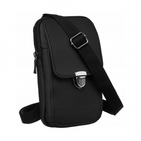 Clutch / Posete Plic - Mini geanta de dama din piele naturala - Rovicky PTR-DHN-201-CLB-6472 BL