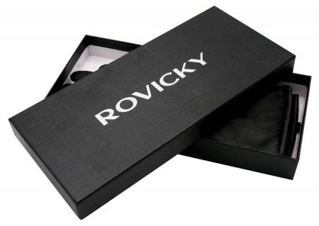 Mănuși din piele izolată de damă cu model tabby - Rovicky PTR-R-RDS-03-O-S CZ [11]