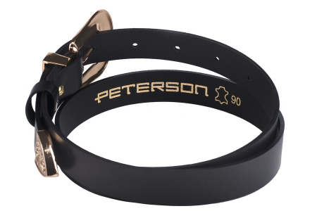 Curea dama din piele naturala Peterson PTR-PTN SSZ-3-110 CZ [4]