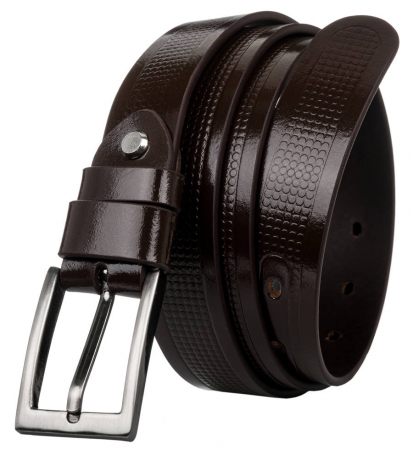 Import - Curea barbati din piele naturala Rovicky PTR-PLW-R-14 115 BRO