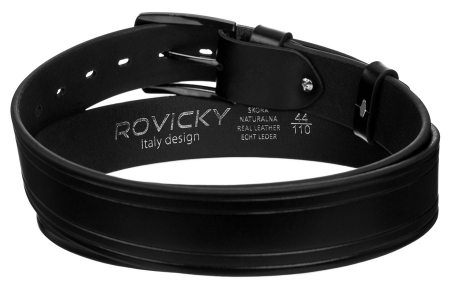 Curea barbati din piele naturala Rovicky PTR-ROVICKY-2 115 BL [2]