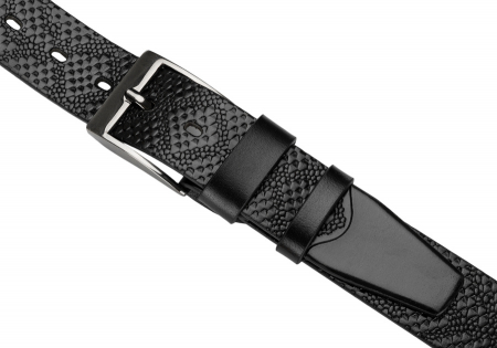 Curea barbati din piele naturala Peterson PTR-PTN PRS-03-G-115-BL [4]