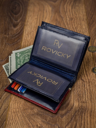 Portofel barbati din piele naturala Rovicky PTR-331-RBA-D [9]