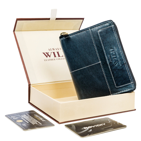  Portfele i spinki na banknoty - Portofel barbati din piele naturala Always Wild PTR-N31892-HWM-9700