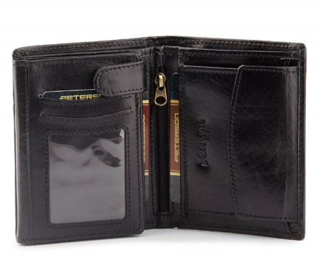 Portofel barbati din piele naturala Peterson PTR-PTN 339.01 2-1-1 BL [2]