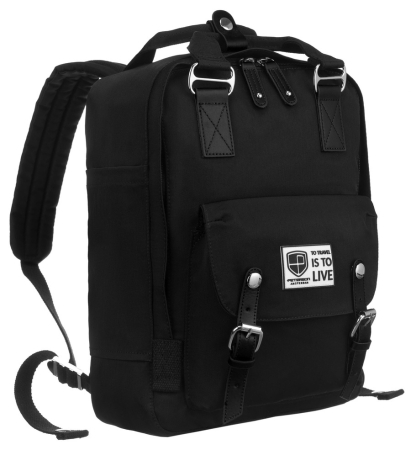Luggage & Bags  - Plecak PTN 2023-2 Black
