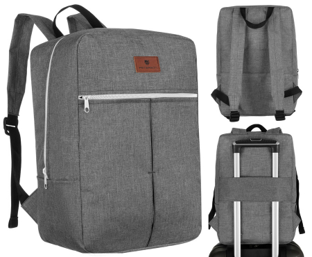 Rucsac de călătorie-bagaj de mână pentru avion - Peterson PTR-PTN GBP-10-7628 GR-S [2]