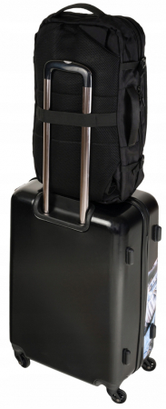 Geantă de voiaj rucsac cu suport pentru valiză - David Jones PTR-PC-029 D.BL [5]