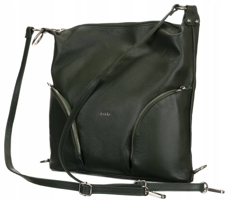 Geanta shopper de dama spatioasa din piele naturala - Rovicky PTR-TWR-160 ZIE [2]