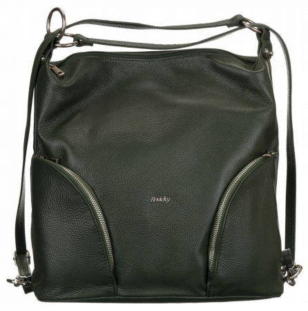 Geanta shopper de dama spatioasa din piele naturala - Rovicky PTR-TWR-160 ZIE [1]
