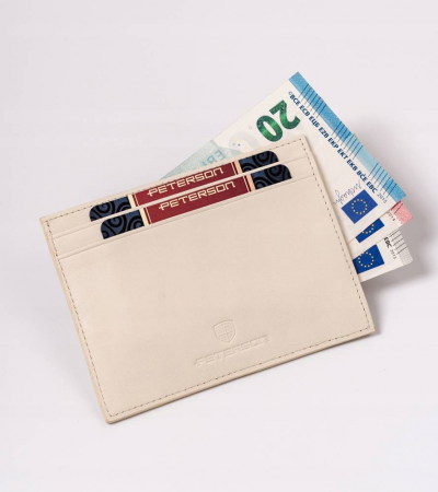 Portcard din piele naturala Peterson PTR-PTN CAW22722 [6]