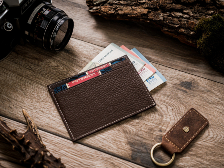 Portcard din piele naturala Peterson PTR-PTN CAW22722 [7]