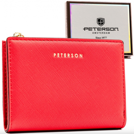 Portofele Dama - Portofel dama din piele Peterson PTR-PTN 003-SAF-9543 R