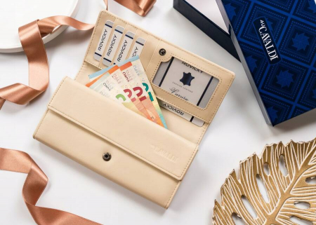 Portofel dama Cavaldi PTR-GD22-DNM-7823 BE [5]