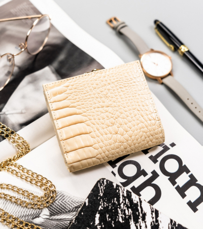 Portofel dama din piele Milano Design SF-1815-JM-2604 BEI [3]