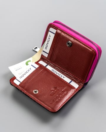 Portofel dama din piele naturala Lorenti PTR-[DH] 5157-MD [5]
