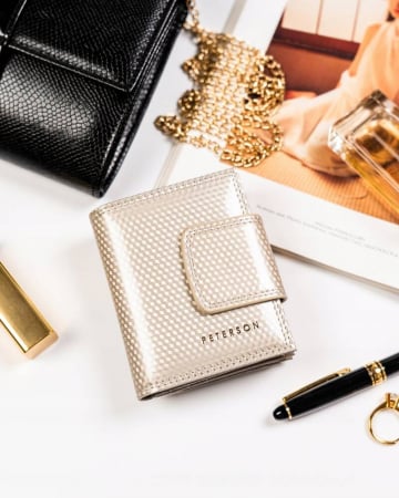 Portofel dama din piele naturala Peterson PTR-PTN 42329-SBR-7303 B [1]