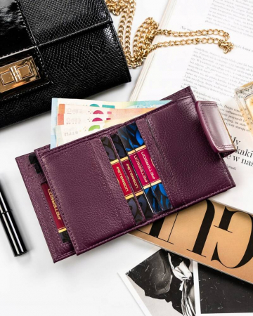 Portofel dama din piele naturala Peterson PTN 42329-SH-7532 PU [5]